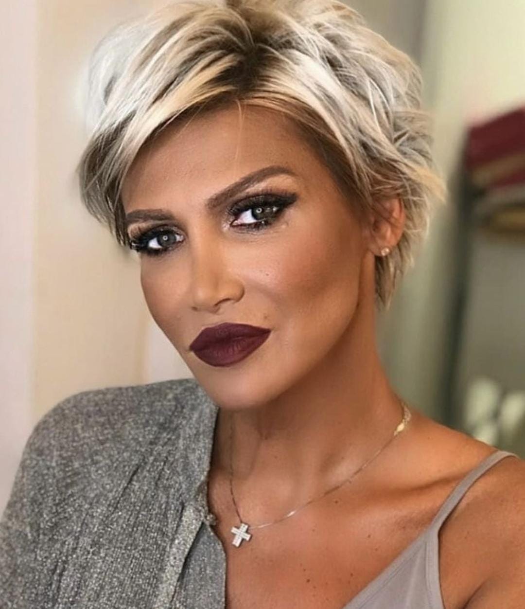 Kurzhaarfrisuren Fr Feines Haar