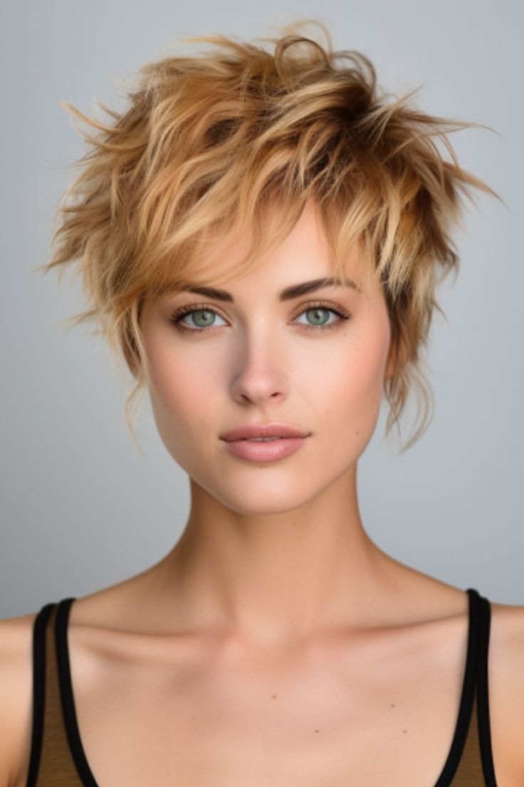 Süße Kurzhaarfrisuren für 2024/ Trendige Styles für den perfekten Look